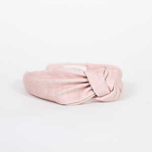 Pale Pink Knotted Headband
