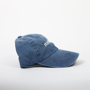 Nashville Embroidered Dad Hat (Denim Blue)