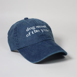 Dog Mom of the Year Embroidered Dad Hat