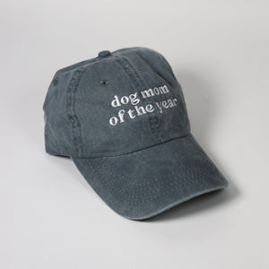 Dog Mom of the Year Embroidered Dad Hat
