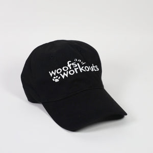 Woofs and Workouts Embroidered Dad Hat