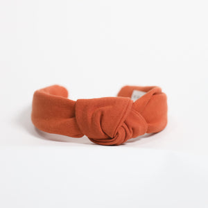 Pumpkin Spice Knit Knotted Headband