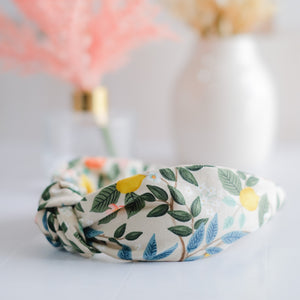 Citrus in Bloom Knotted Headband