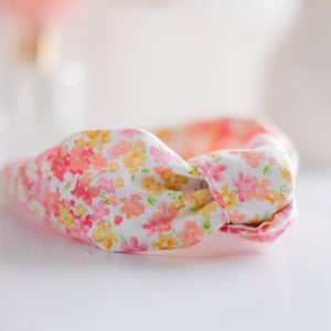Cheerful Blossoms Knotted Headband
