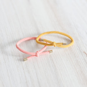 Gold Tipped Hair Tie Set