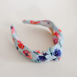 Poppy Garden Knotted Headband