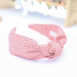 Pink Lady Knotted Headband