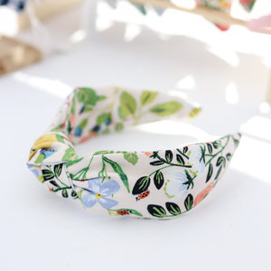 Stroll in the Garden Knotted Headband